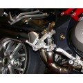 Motocorse Billet Adjustable Rearset Mounts for MV Agusta F4 & B4 Brutale Models Motocorse Billet Adjustable Rearset Mounts for MV Agusta F4 & B4 Brutale Models